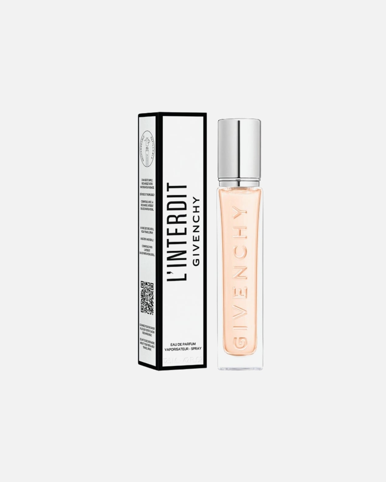 TIK INTERNETE! Perkant bet kurį GIVENCHY kvapą - DOVANA GIVENCHY L'INTERDIT kelioninės talpos aromatas (12.5 ml).