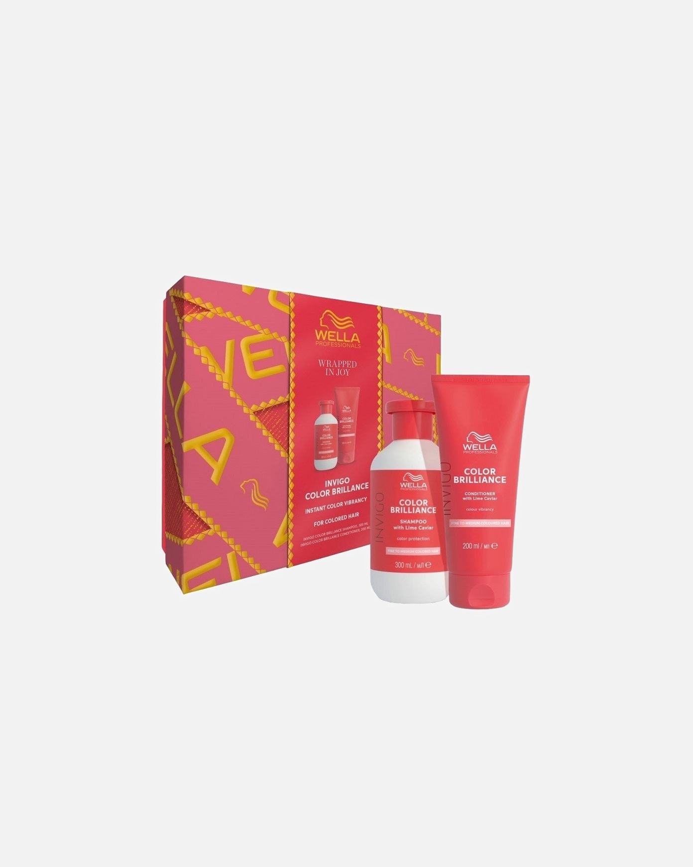 Kvepalų rinkinys UnisexWella ProfessionalsColor Brilliance Fine Set1 vnt.