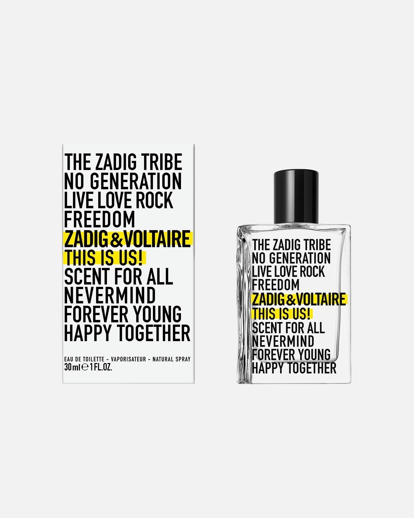 Tualetinis vanduo UnisexZadig&VoltaireTHIS IS US!This Is Us!30 ml
