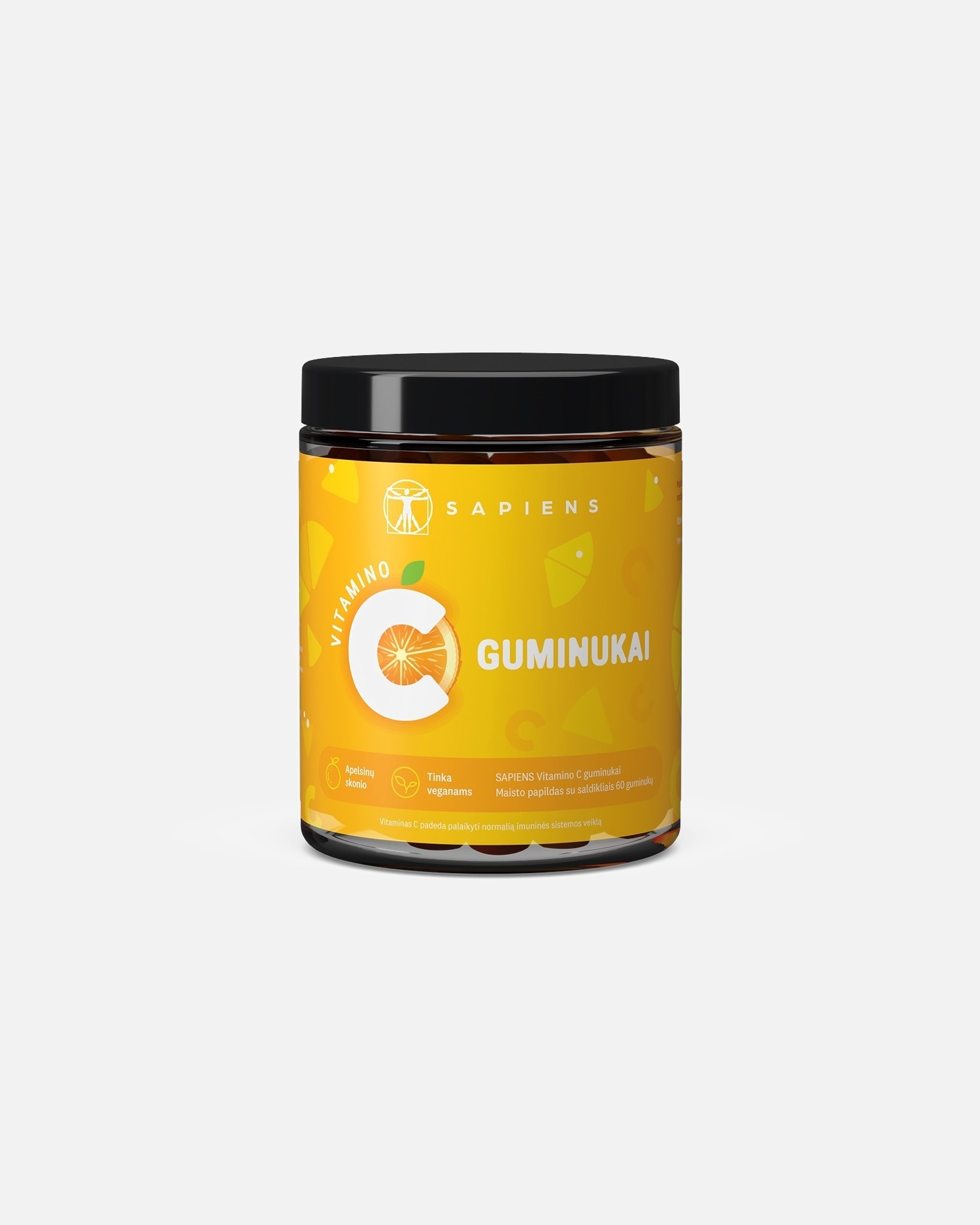 Maisto papildas UnisexSAPIENSDefault Brand LineVitamino C guminukai1 x 50 vnt.
