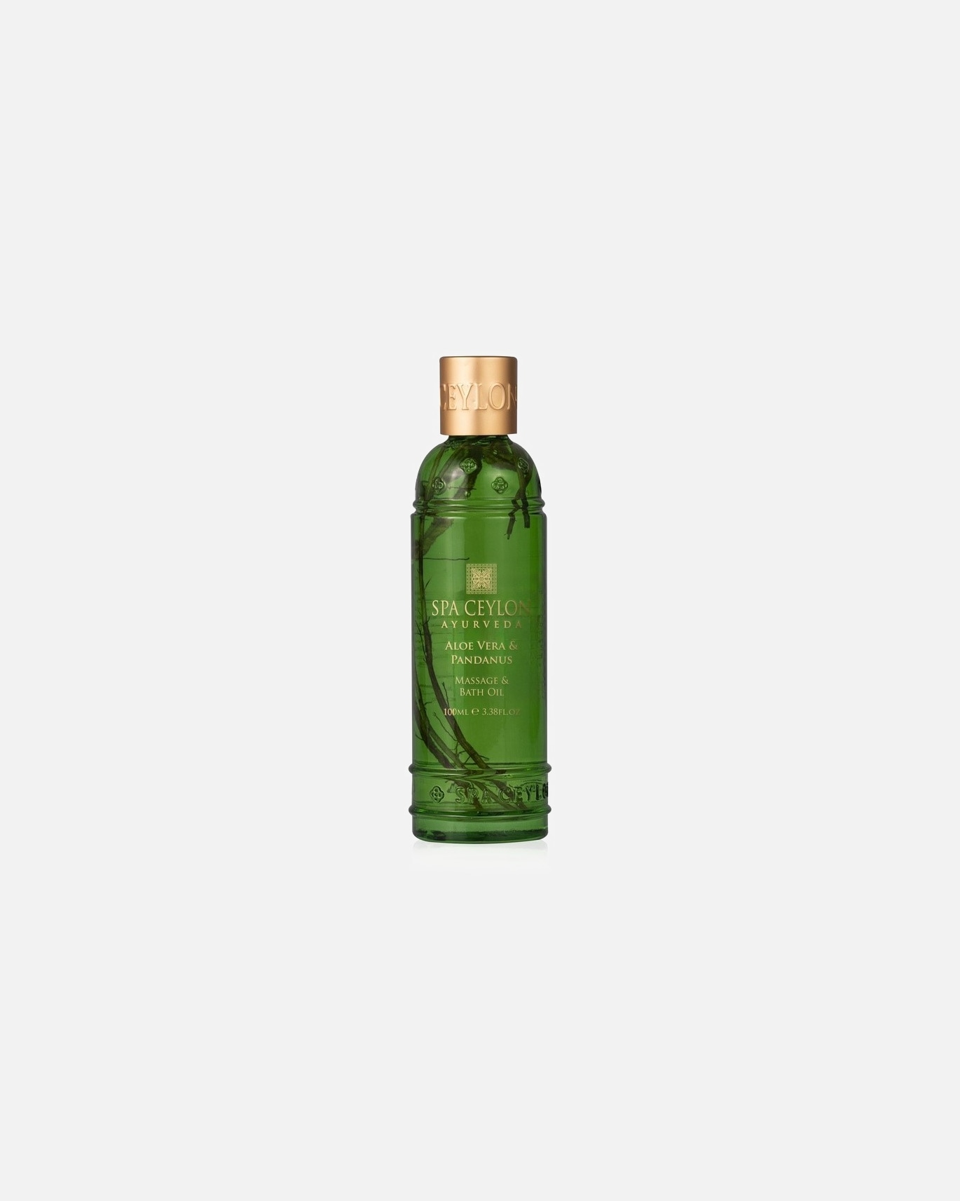 Kūno aliejus UnisexSPA CEYLON AYURVEDA WELLNESSDefault Brand LineAloe Vera & Pandanus Bath & Massage Oil100 ml