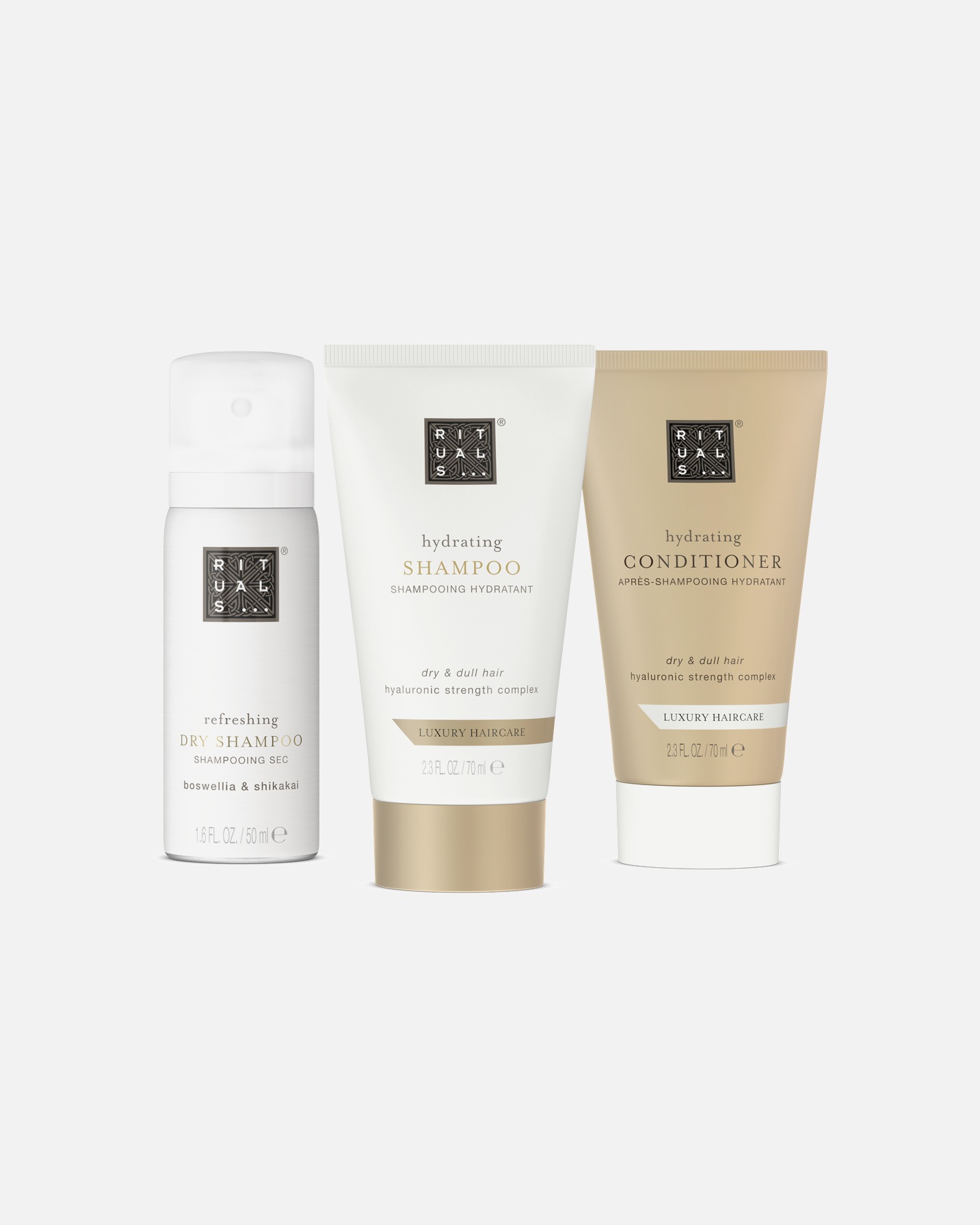 Plaukų priežiūros rinkinys UnisexRitualsHair Care CollectionHydrating Set1 vnt.