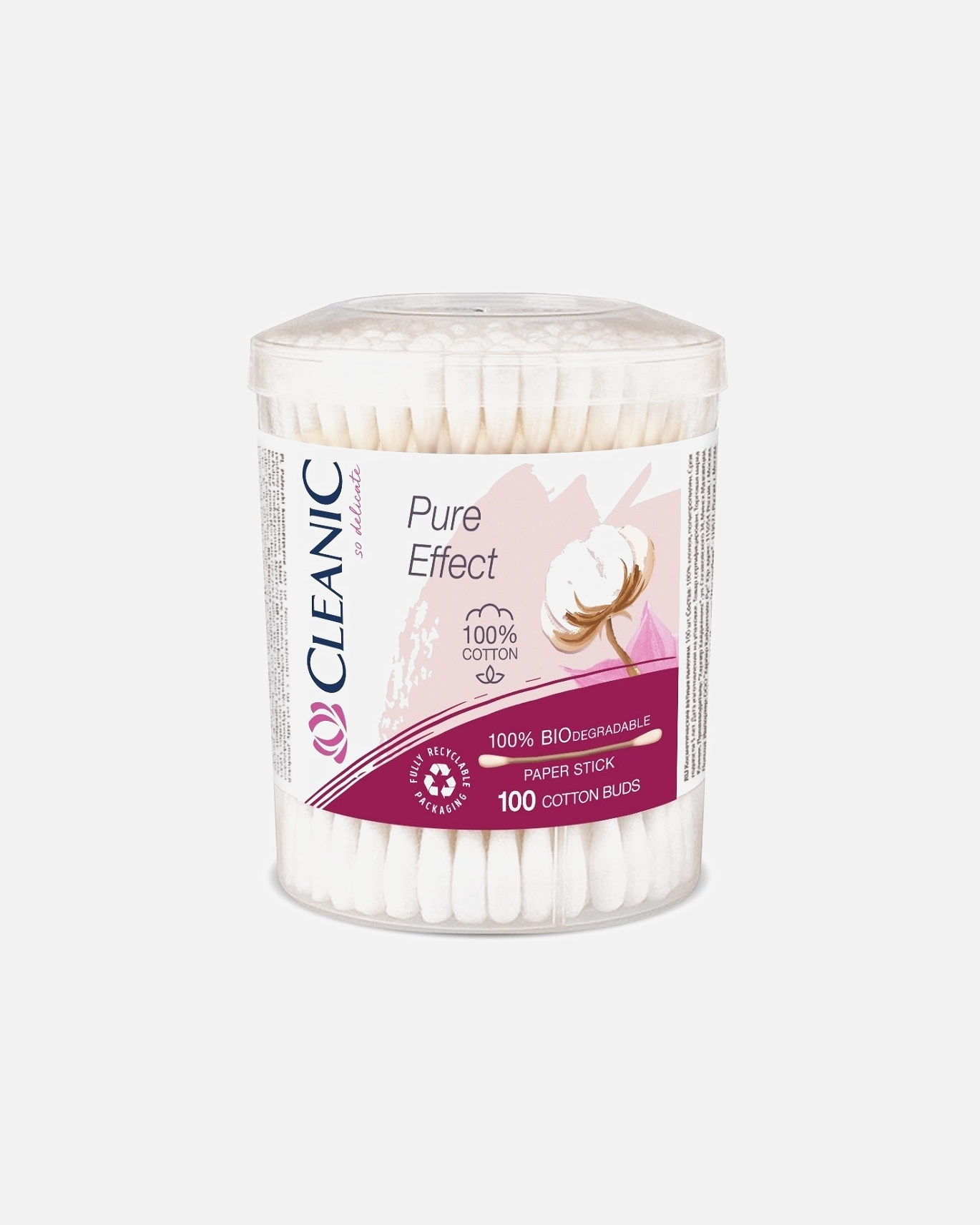 Vatos diskeliai UnisexCLEANICDefault Brand LineCleanic Cotton Buds100 vnt