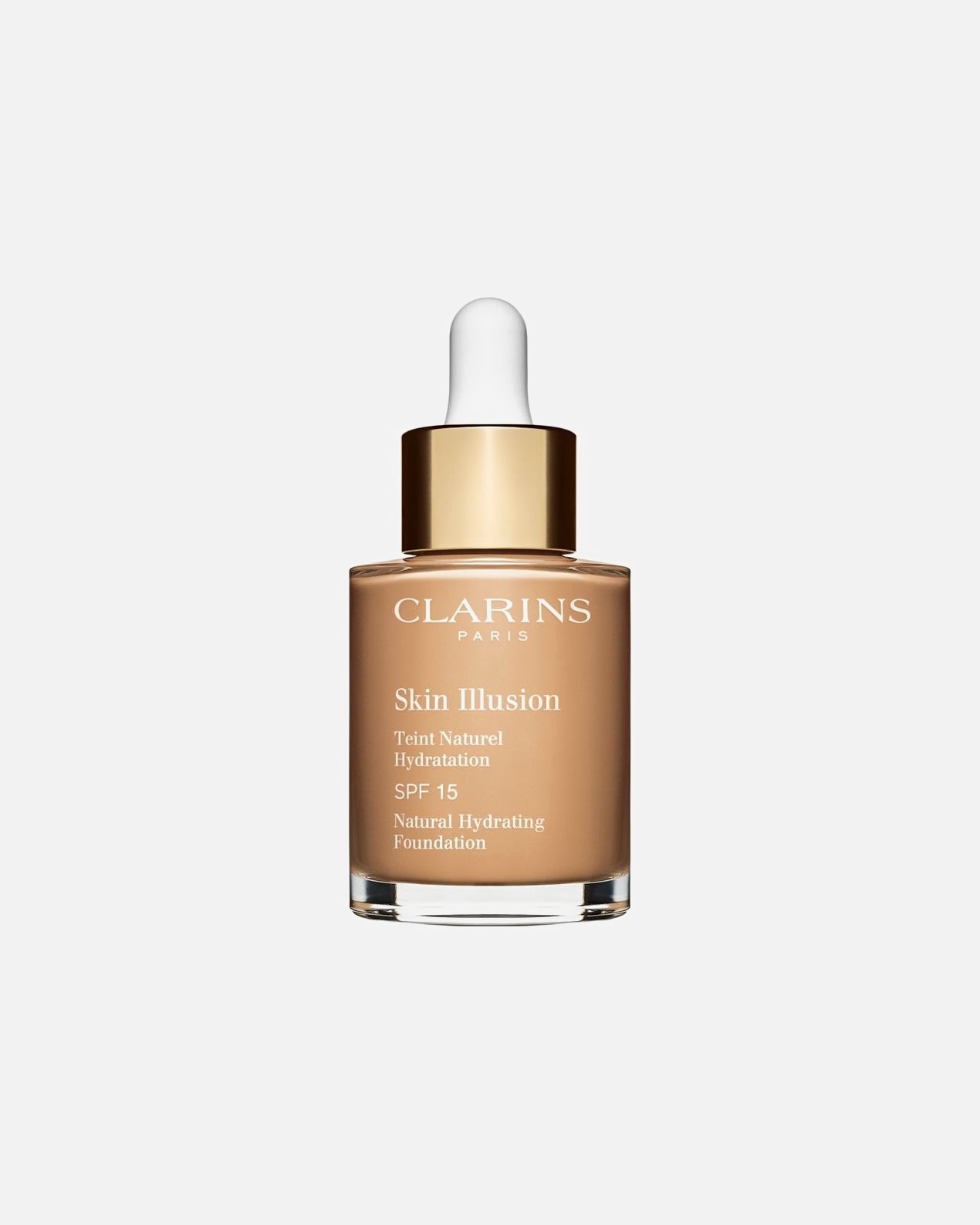 Makiažo pagrindas UnisexClarinsSKIN ILLUSION SPF 15110 - HONEY