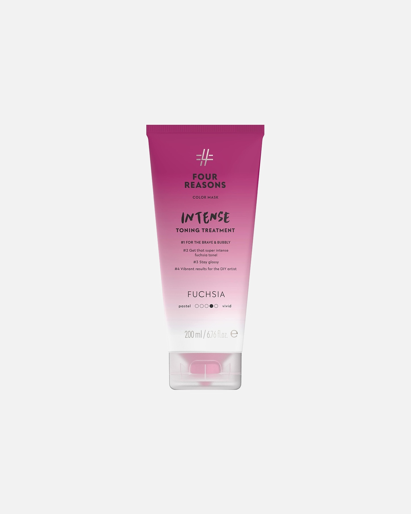 Plaukų kaukė MoterimsFour ReasonsColor MaskIntense Toning Treatment Fuchsia200 ml