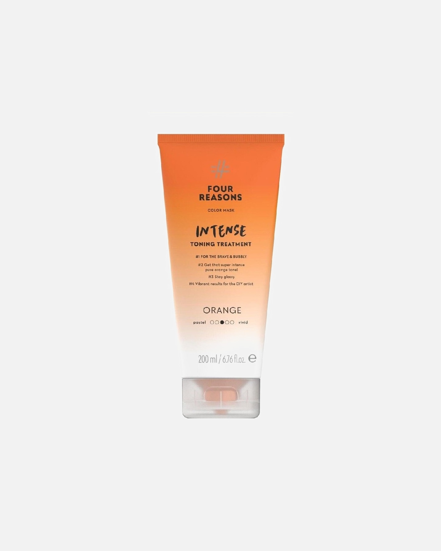 Plaukų kaukė MoterimsFour ReasonsColor MaskIntense Toning Treatment Orange200 ml