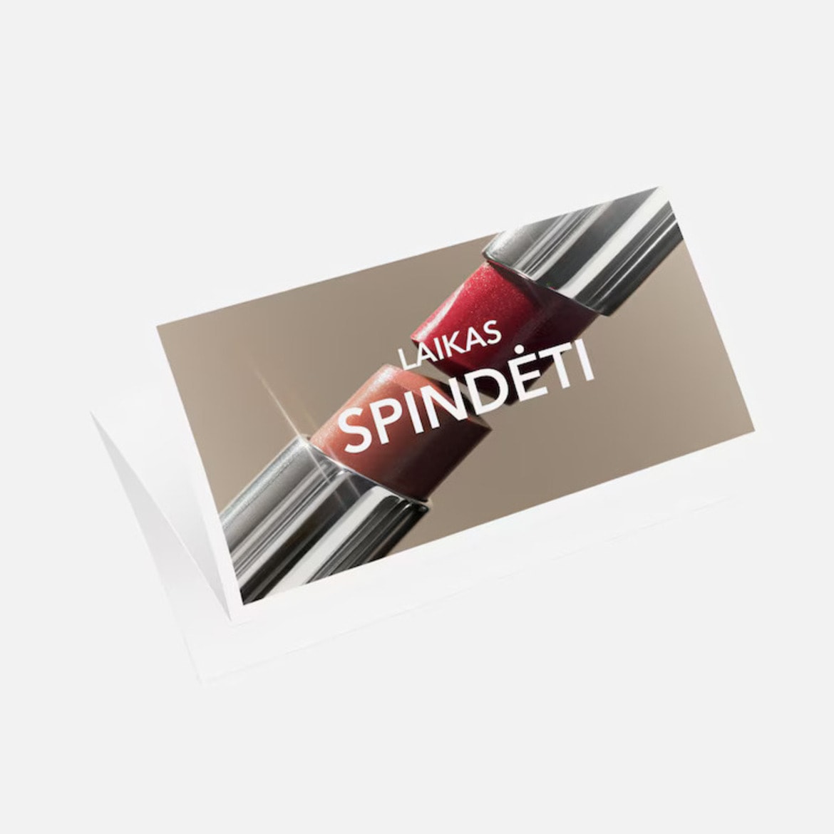 pdf kuponas su užrašu 'laikas spindėti'