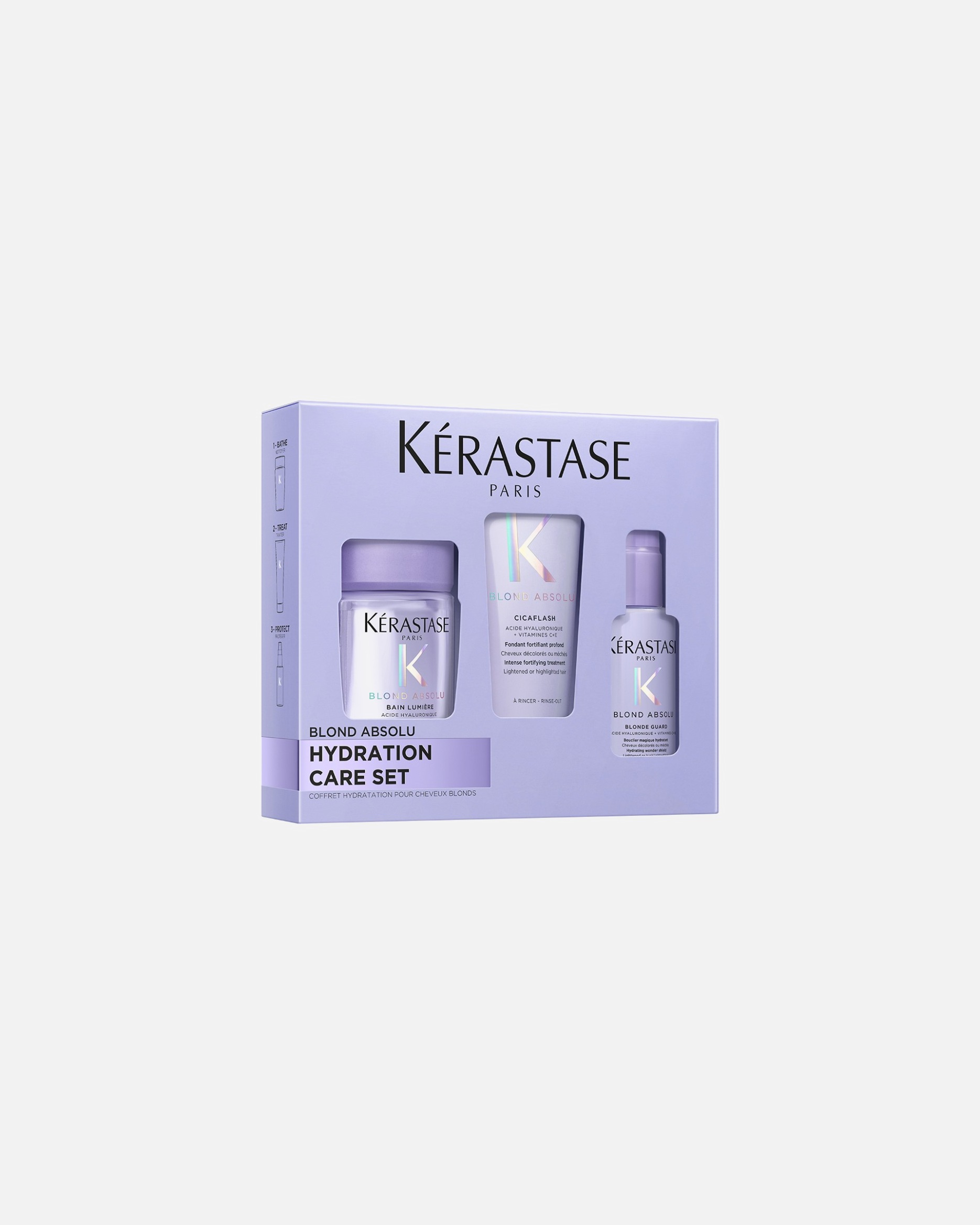 Plaukų priežiūros rinkinys UnisexKérastaseBlond AbsoluDISCOVERY SET1 vnt.
