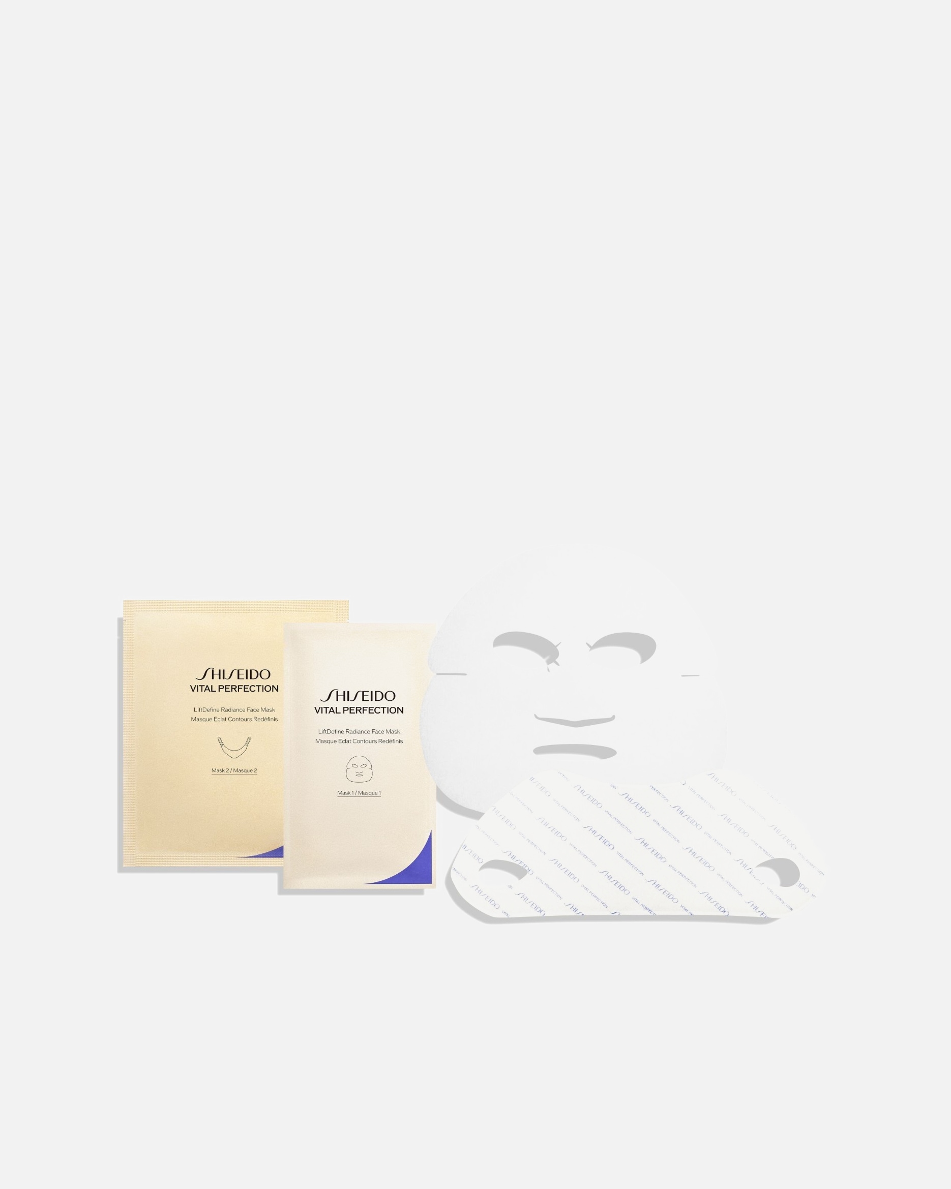 Veido priežiūros rinkinys MoterimsShiseidoVITAL PERFECTIONLiftdefine Radiance Face Mask1 x 6 vnt.
