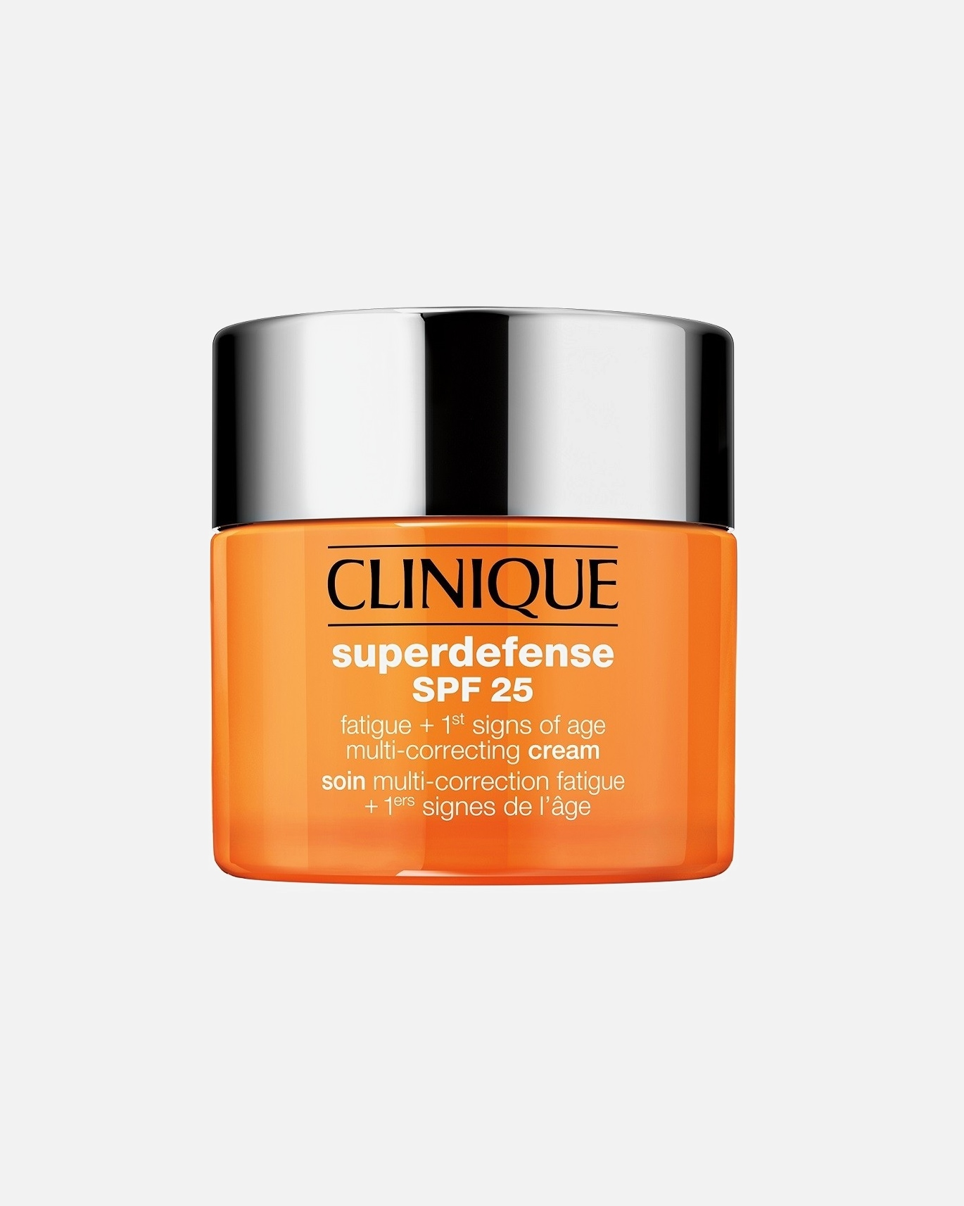 Veido želė UnisexCliniqueSuperdefense™ Spf 25 Fatigue + 1St Signs Of Age Multi-Correcting Cream Combination Oily/ Oily50 ml