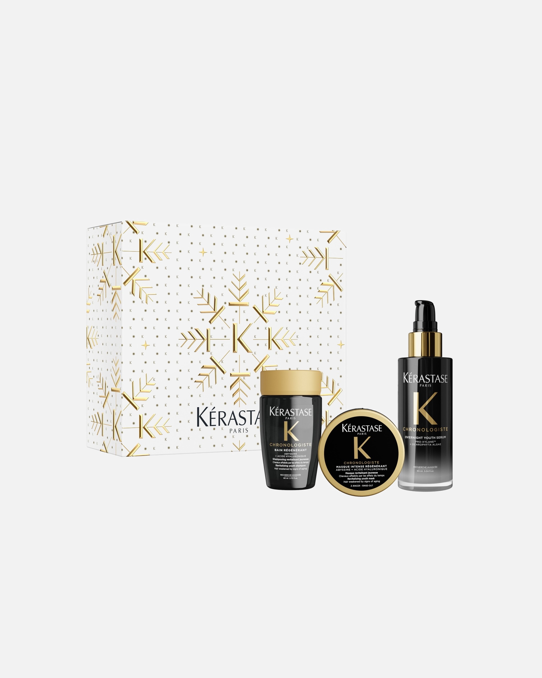 Plaukų priežiūros rinkinys UnisexKérastaseChronologisteHoliday Set1 vnt.