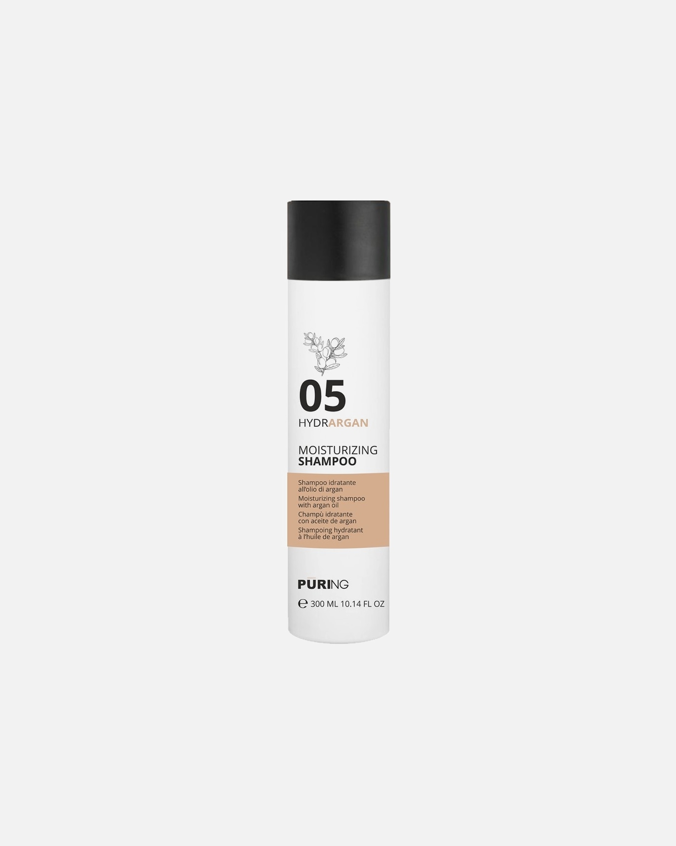 Plaukų šampūnas UnisexPURINGDefault Brand LineHydrargan Moisturizing Shampoo300 ml