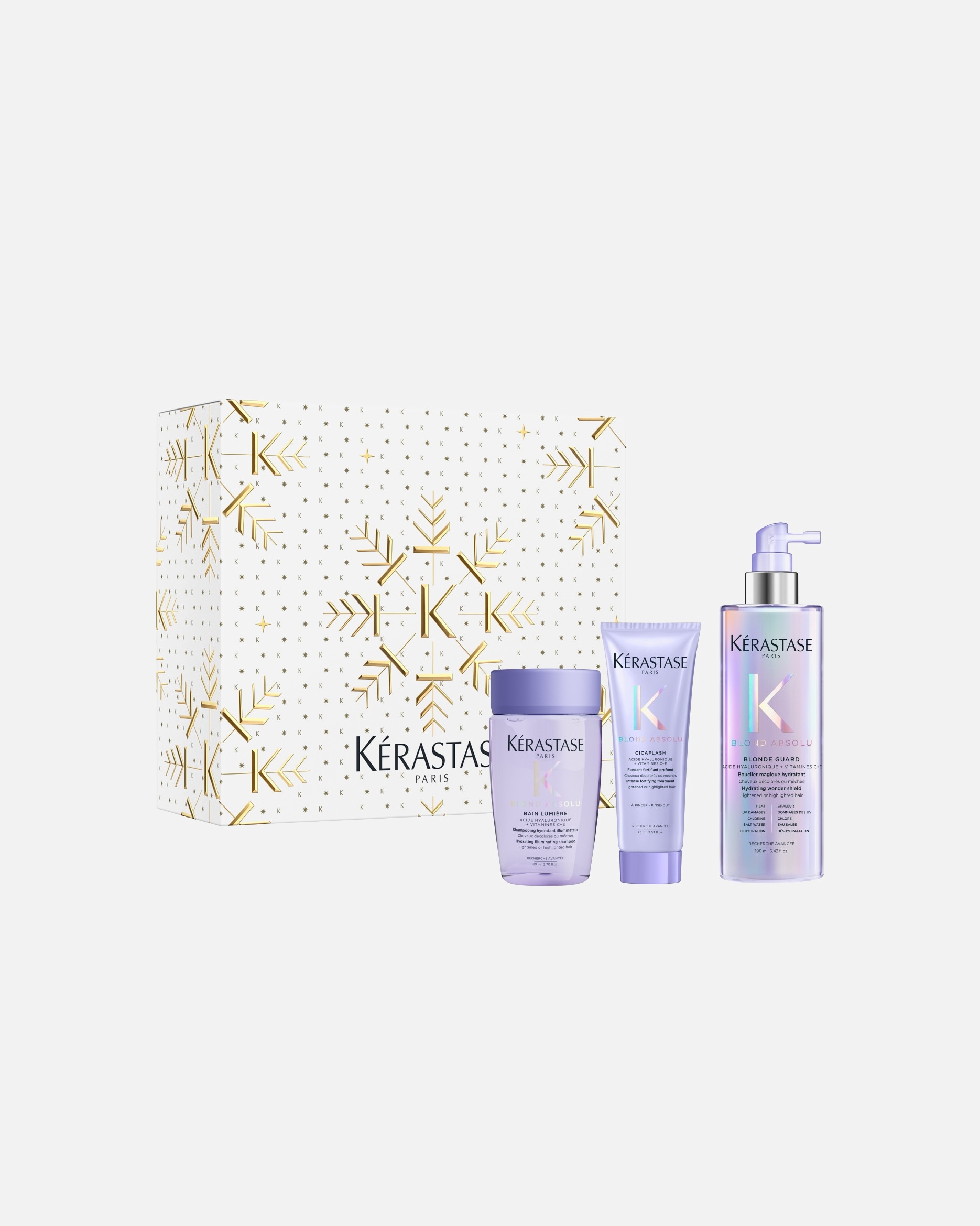 Plaukų priežiūros rinkinys UnisexKérastaseBlond AbsoluHoliday Set1 vnt.