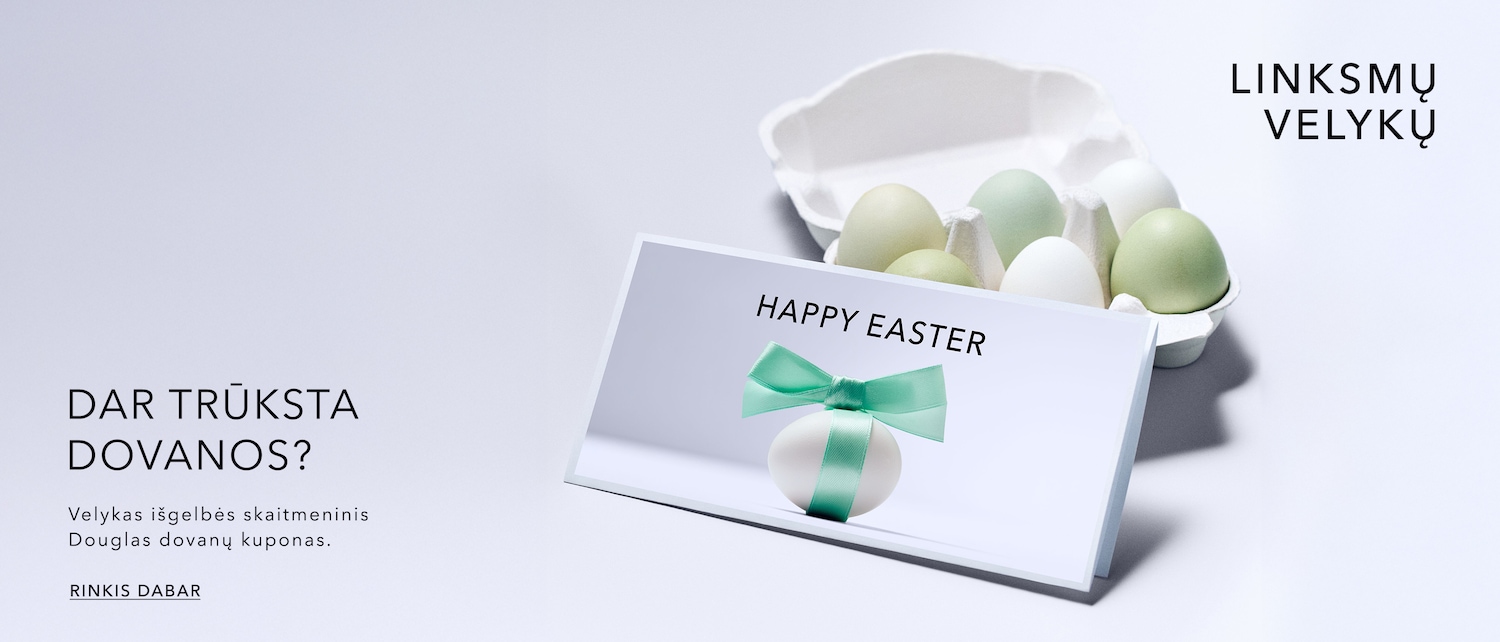 Linksmų Velykų Padovanok dovanų kuponas!