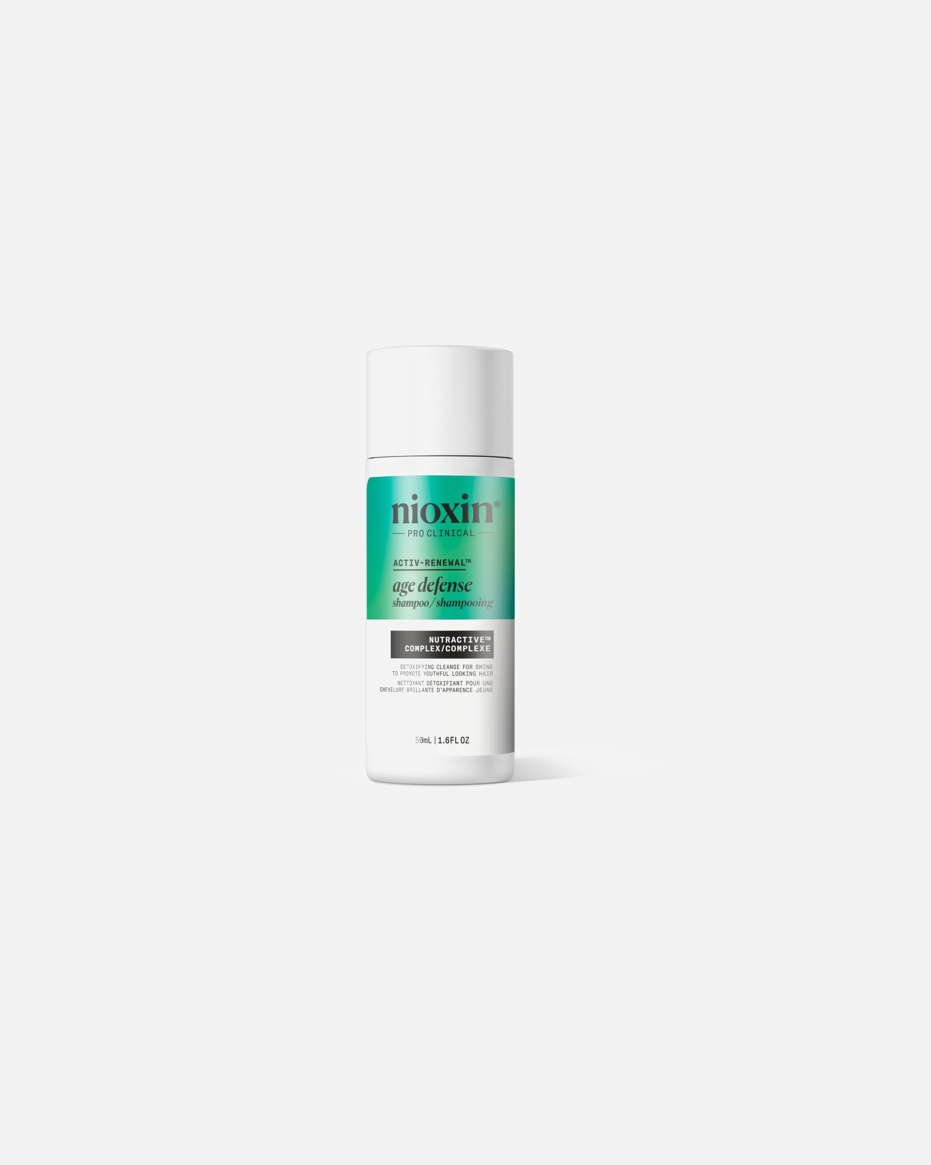 Plaukų atstatomoji priemonė UnisexNioxinAGE DEFENSE Shampoo50 ml
