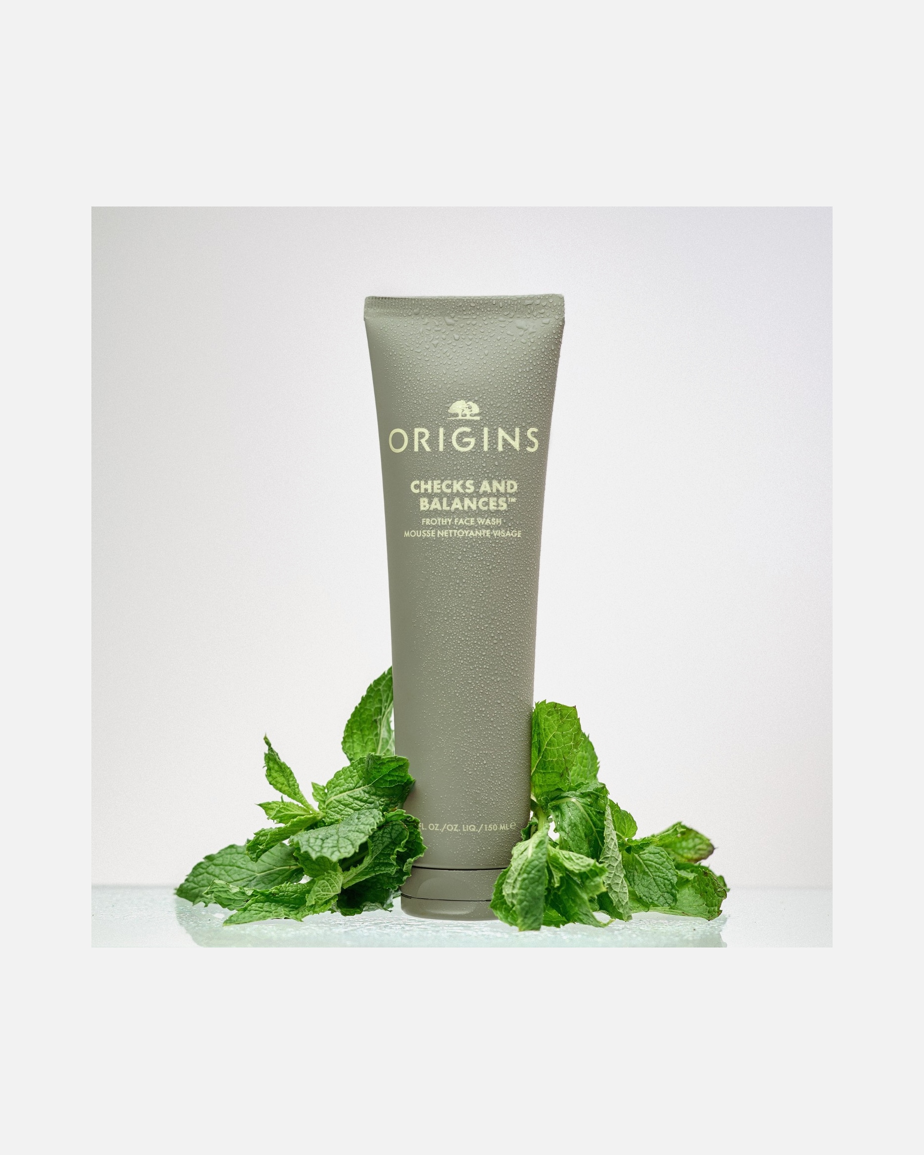 Veido valomosios putos UnisexOriginsChecks and Balances Face Wash150 ml