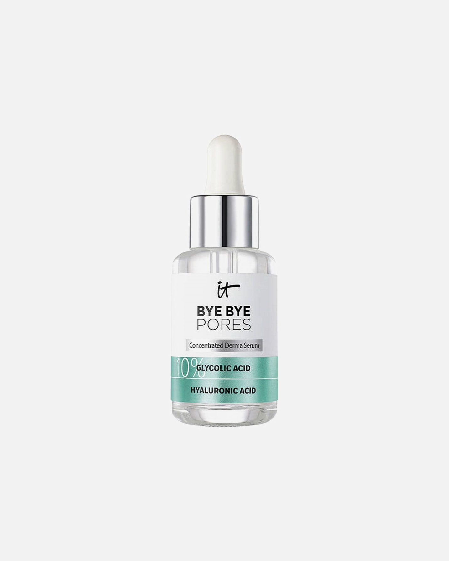 Drėkinamasis veido serumas, Veido serumas/koncentratas UnisexIT CosmeticsBye ByeBye Bye Pores 10% Glycolic Acid Serum30 ml