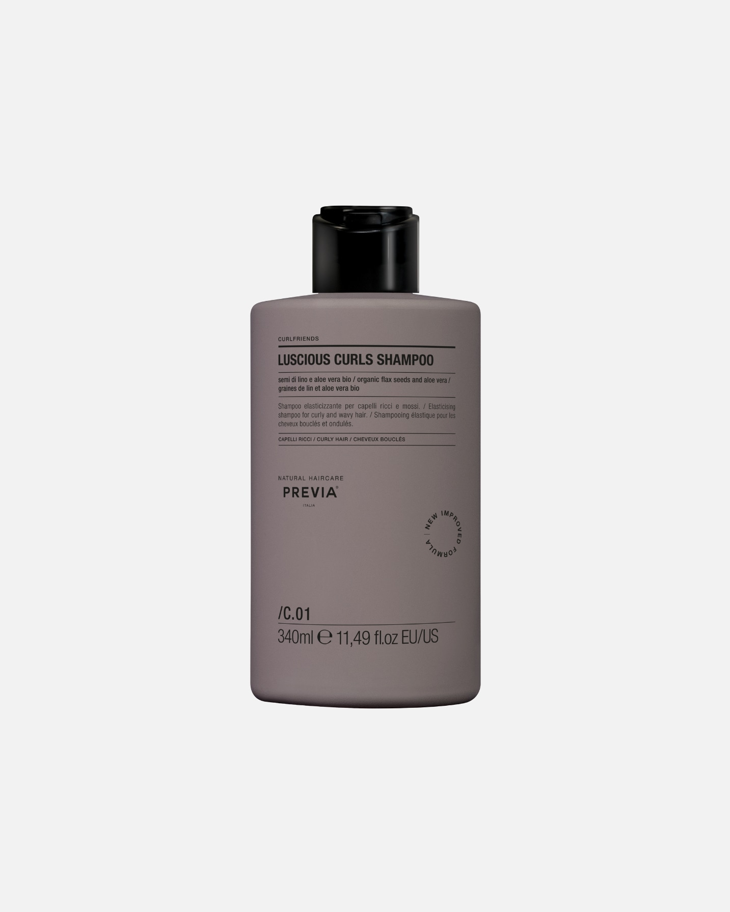 Plaukų šampūnas UnisexPREVIADefault Brand LineCURLFRIENDS LUSCIOUS CURLS SHAMPOO340 ml