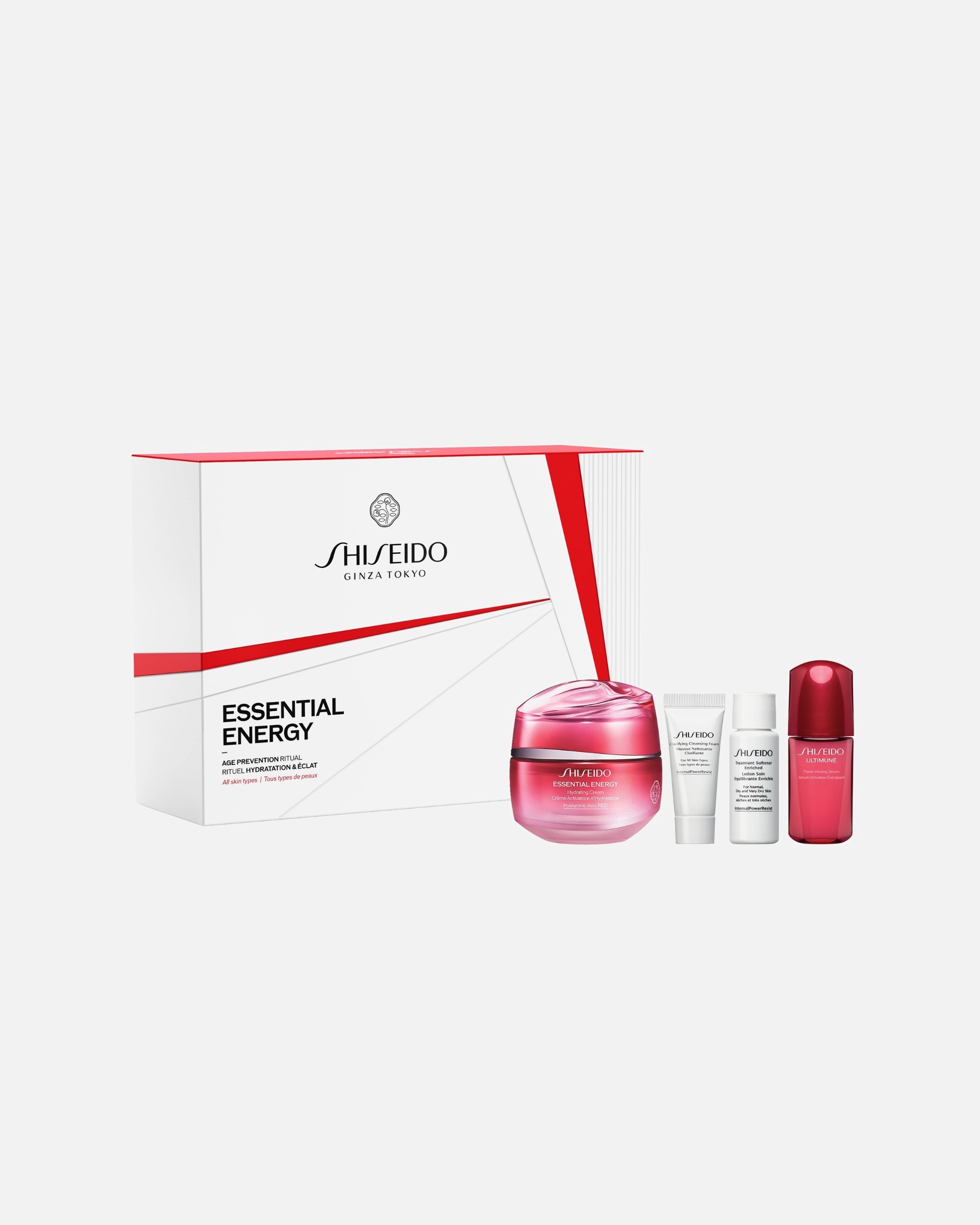 Veido priežiūros rinkinys MoterimsShiseidoESSENTIAL ENERGYValue Set1 vnt