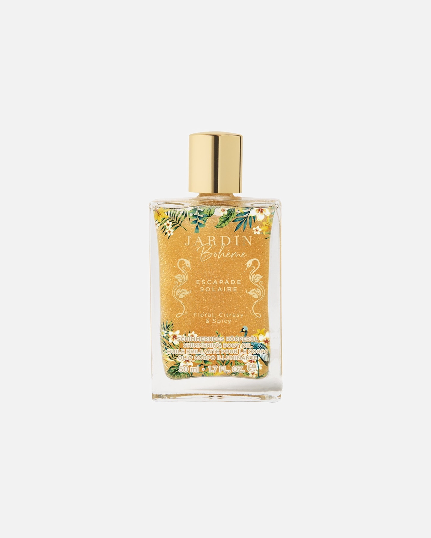 Kūno aliejus MoterimsJardin BohèmeEscapadeSolaire Shimmer Body Oil50 ml