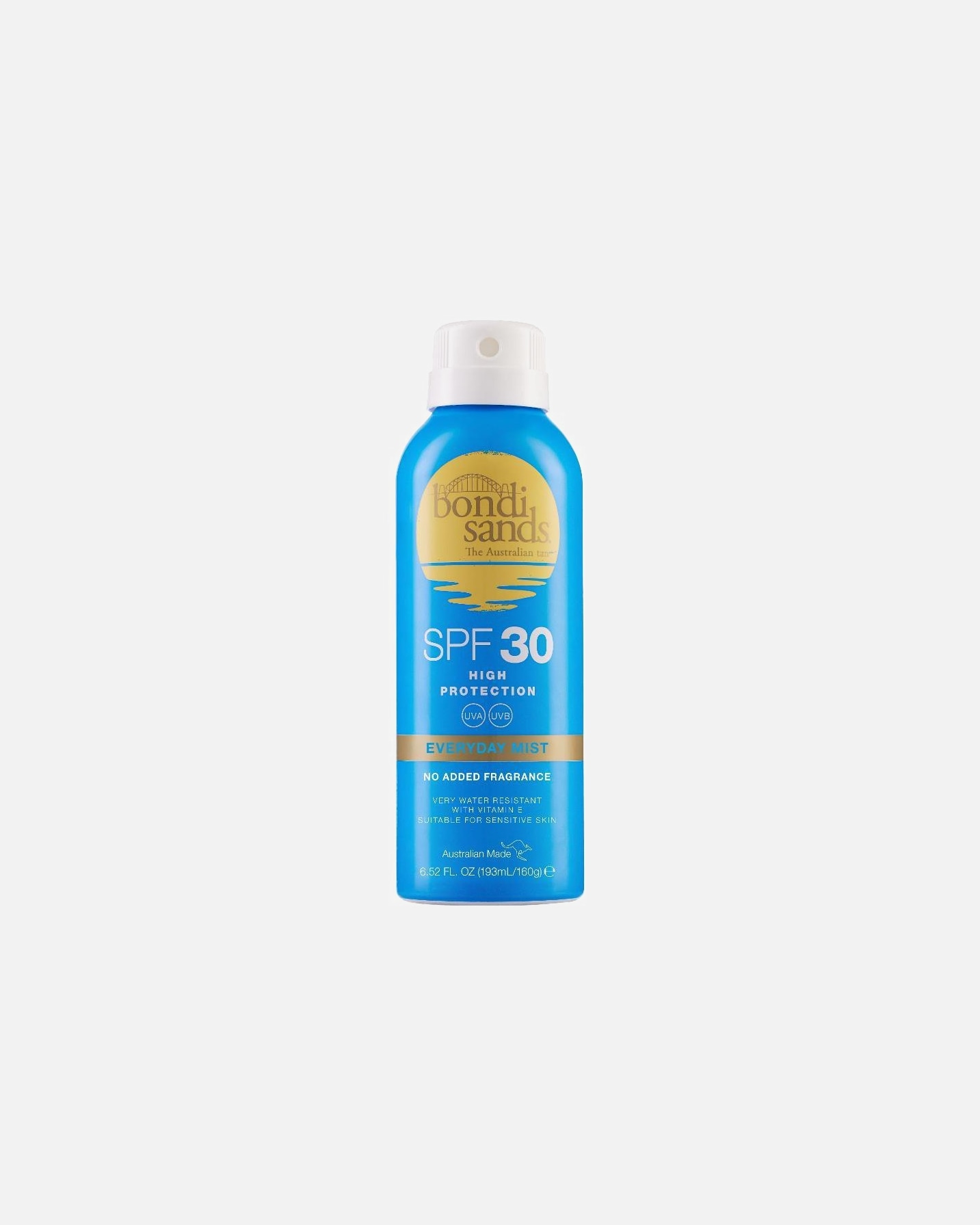Veido dulksna UnisexBondi SandsSPF 30 EVERYDAY AEROSOL MIST SPRAY160 g
