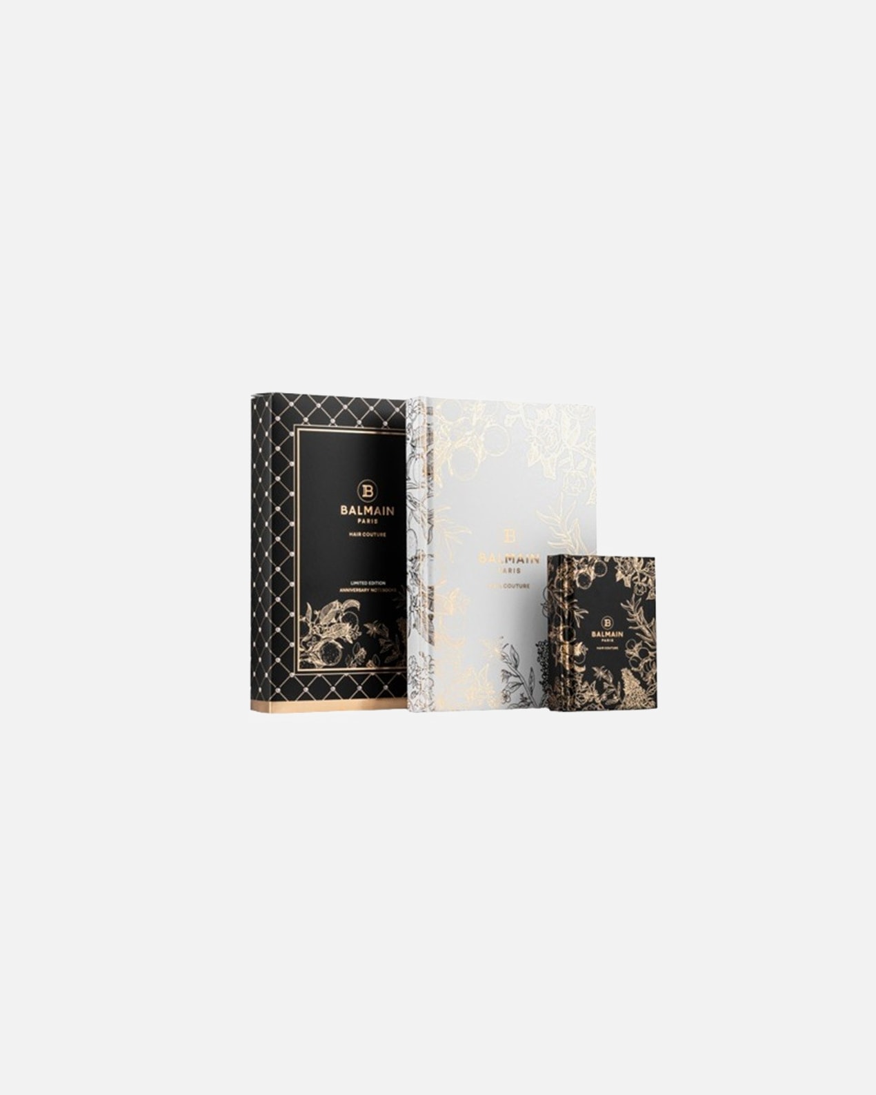 Perkant BALMAIN HAIR produktų už 99 € ir daugiau - DOVANA BALMAIN HAIR NOTE-BOOKS užrašų knyga.