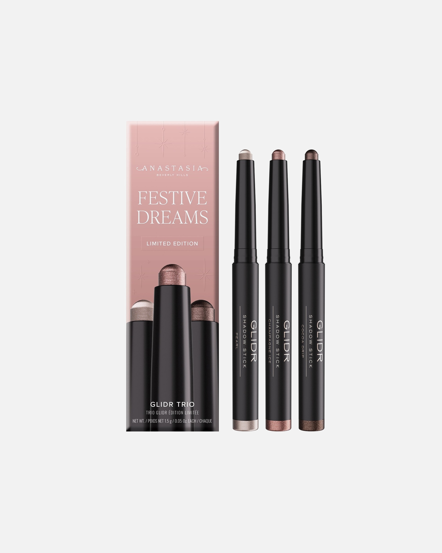 Akių makiažo rinkinys UnisexAnastasia Beverly HillsFestive Dreams - GLIDR Trio1 vnt.