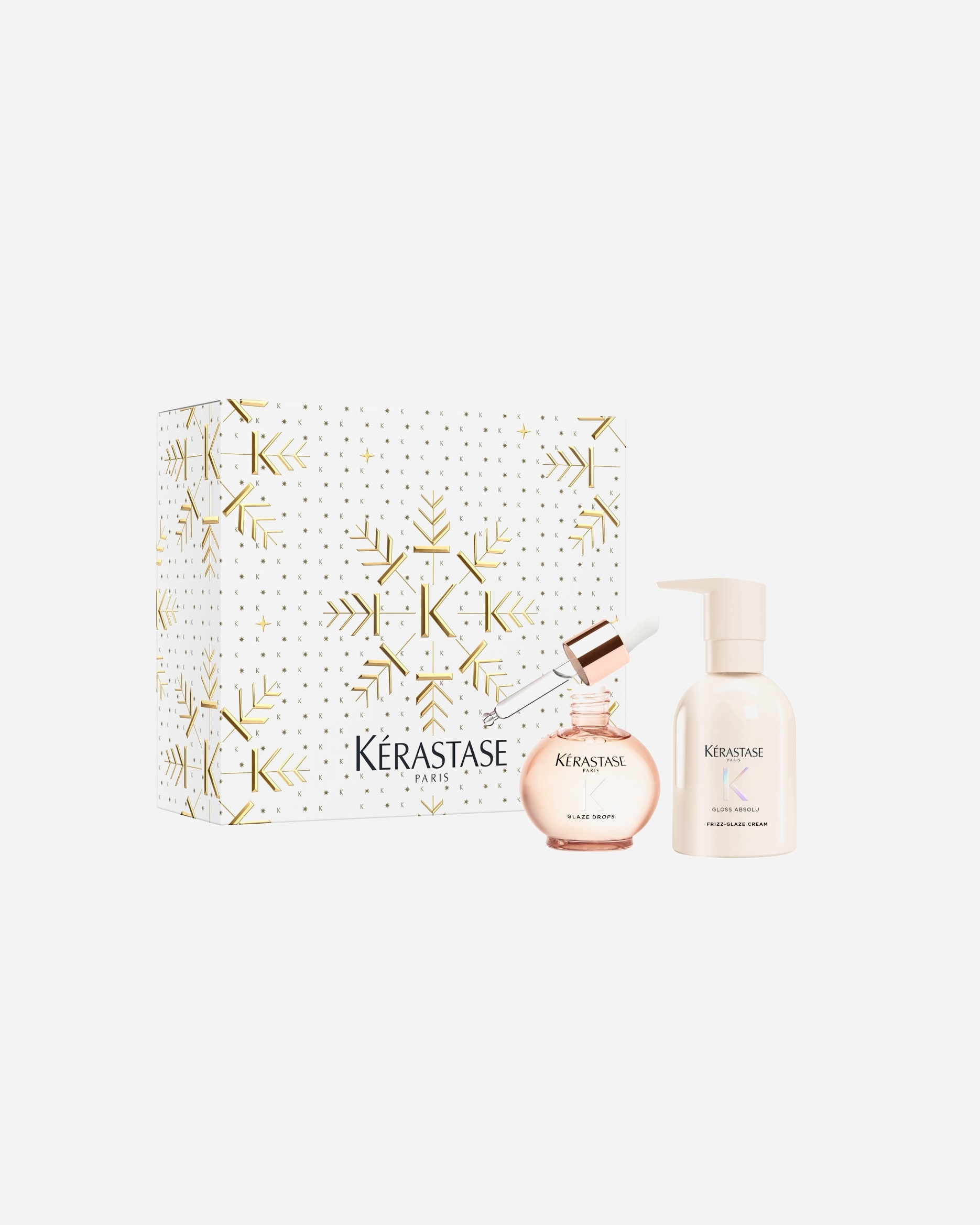 Plaukų priežiūros rinkinys UnisexKérastaseGloss AbsoluCreme Duo Set1 vnt.