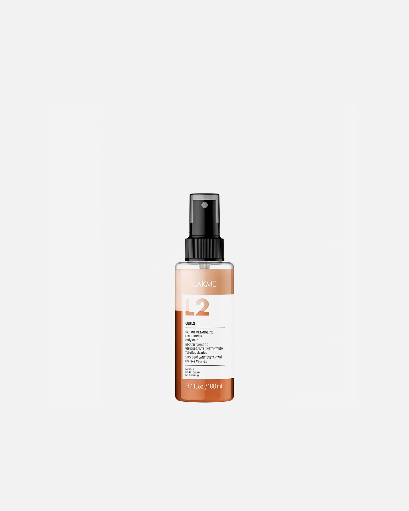 Nenuplaunamas plaukų kondicionierius MoterimsLAKMELAKME L2 Curls Conditioner100 ml