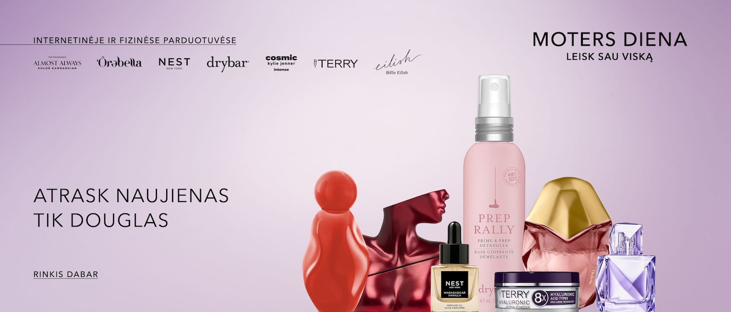 Atrask naujienas tik Douglas