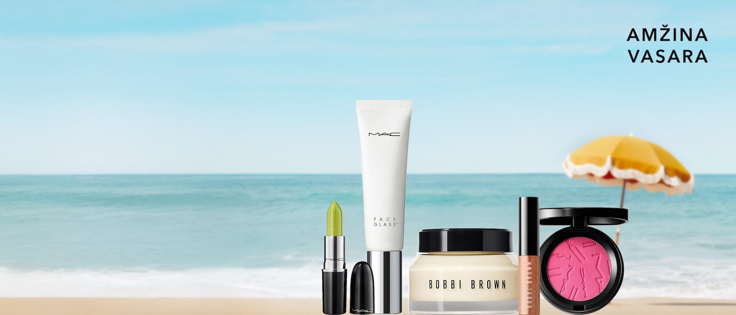 iki 25%* nuolaida MAC ir BOBBI BROWN produktams, perkant už 19 € Kodas: MB