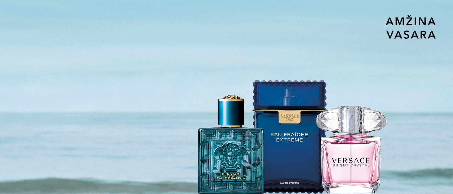 Iki 25%* nuolaida Versace produktams, perkant už 39 € Kodas: ver