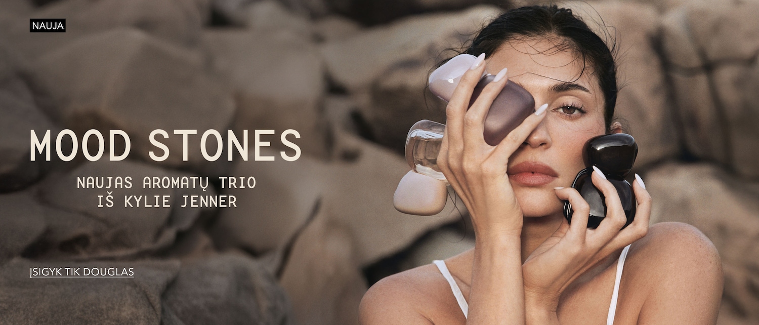 Nauja Kylie Jenner kvepalų kolekcija „Mood Stones“ – trys unikalūs aromatai, skirti atspindėti jūsų nuotaiką.