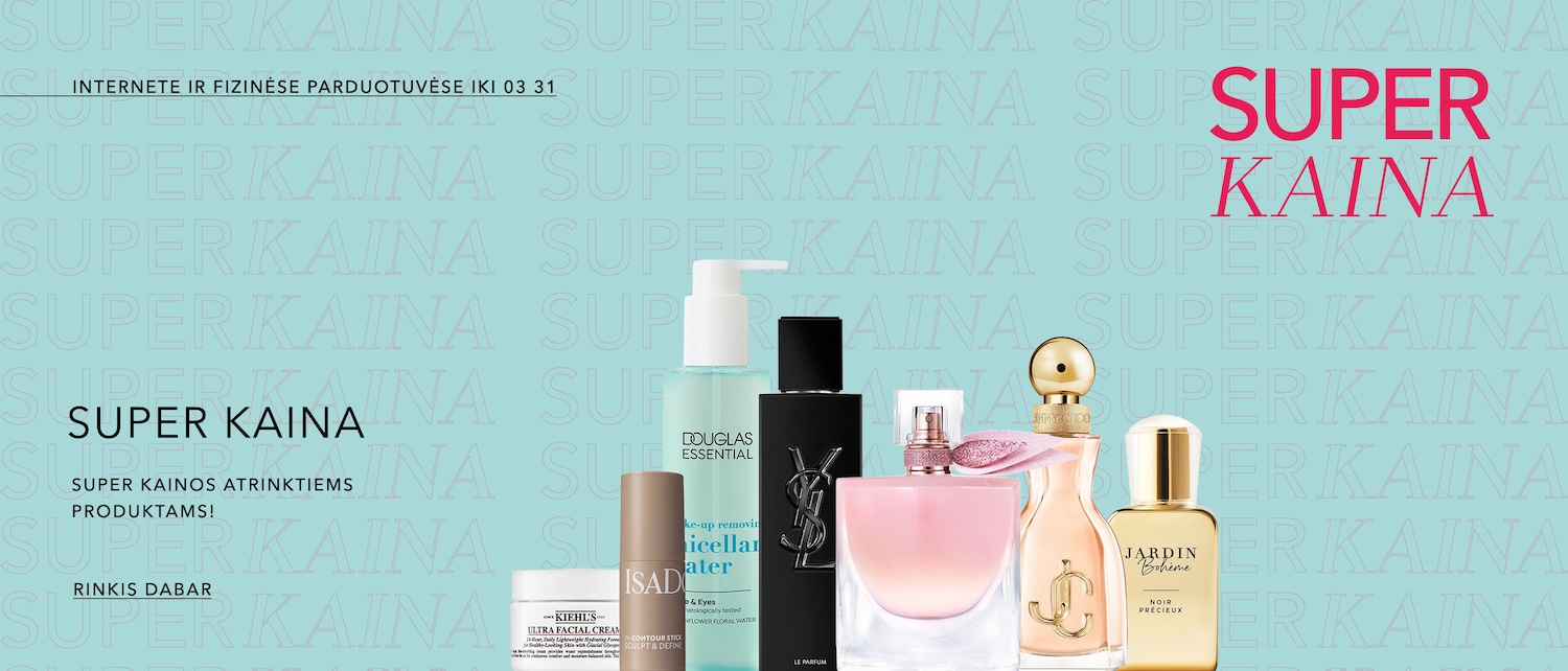Superkaina - super kainos atrinktiems produktams iki 03 31