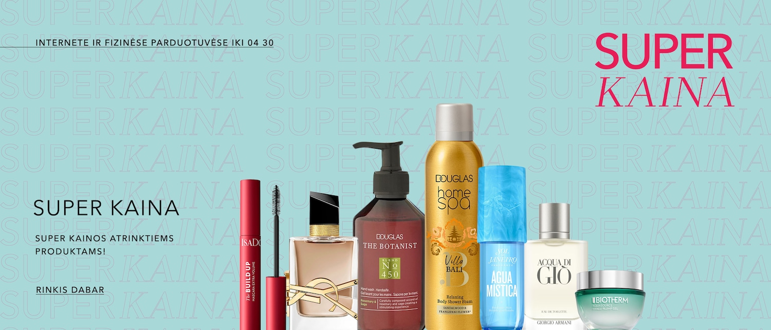 Superkaina - super kainos atrinktiems produktams iki 04 30