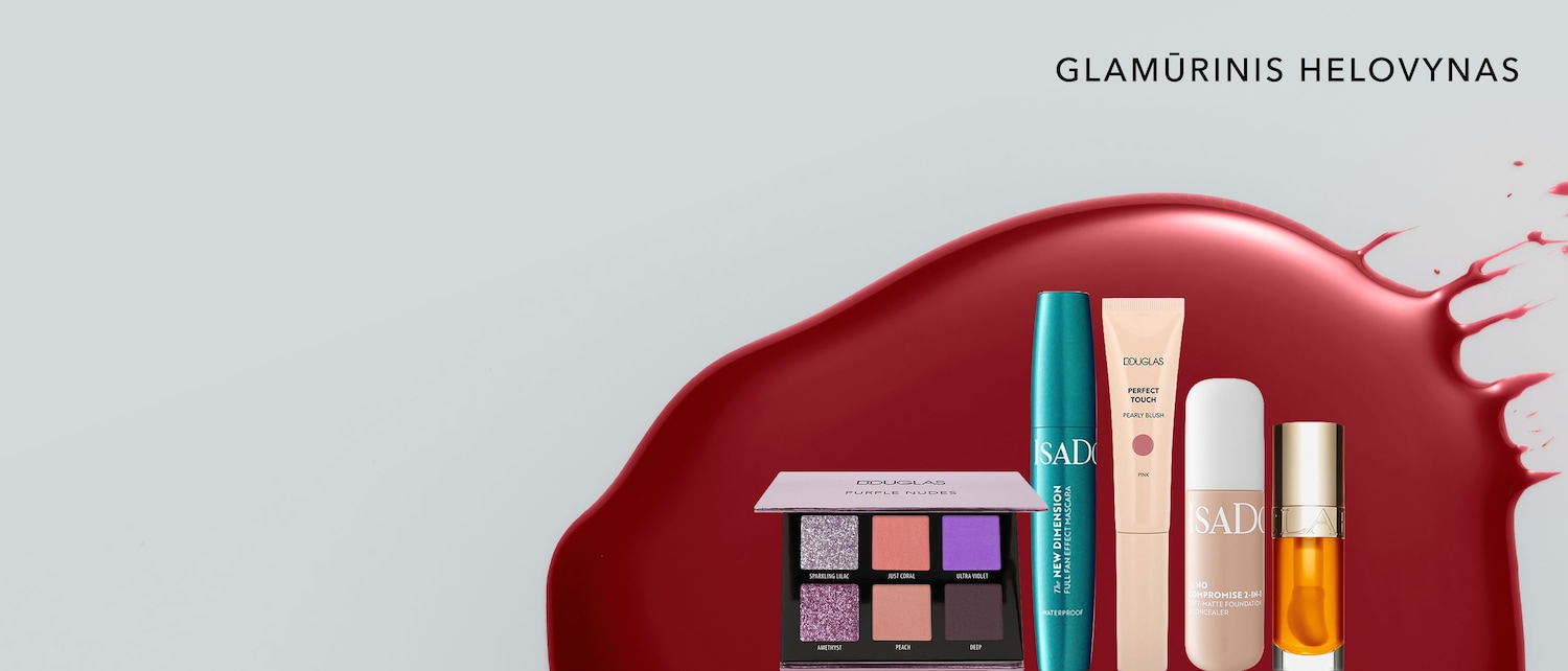Iki 30% Nuolaida Isadora, Clarins ir Douglas Collection Atrinktai Dekoratyvinei Kosmetikai, Perkant Už 19 € Kodas: DC