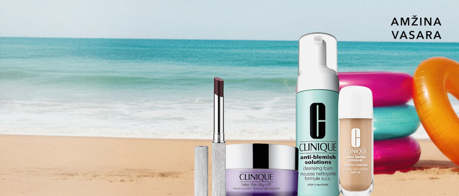 IKI -30%* CLINIQUE produktams, perkant nuo 19 eur Kodas: CL30