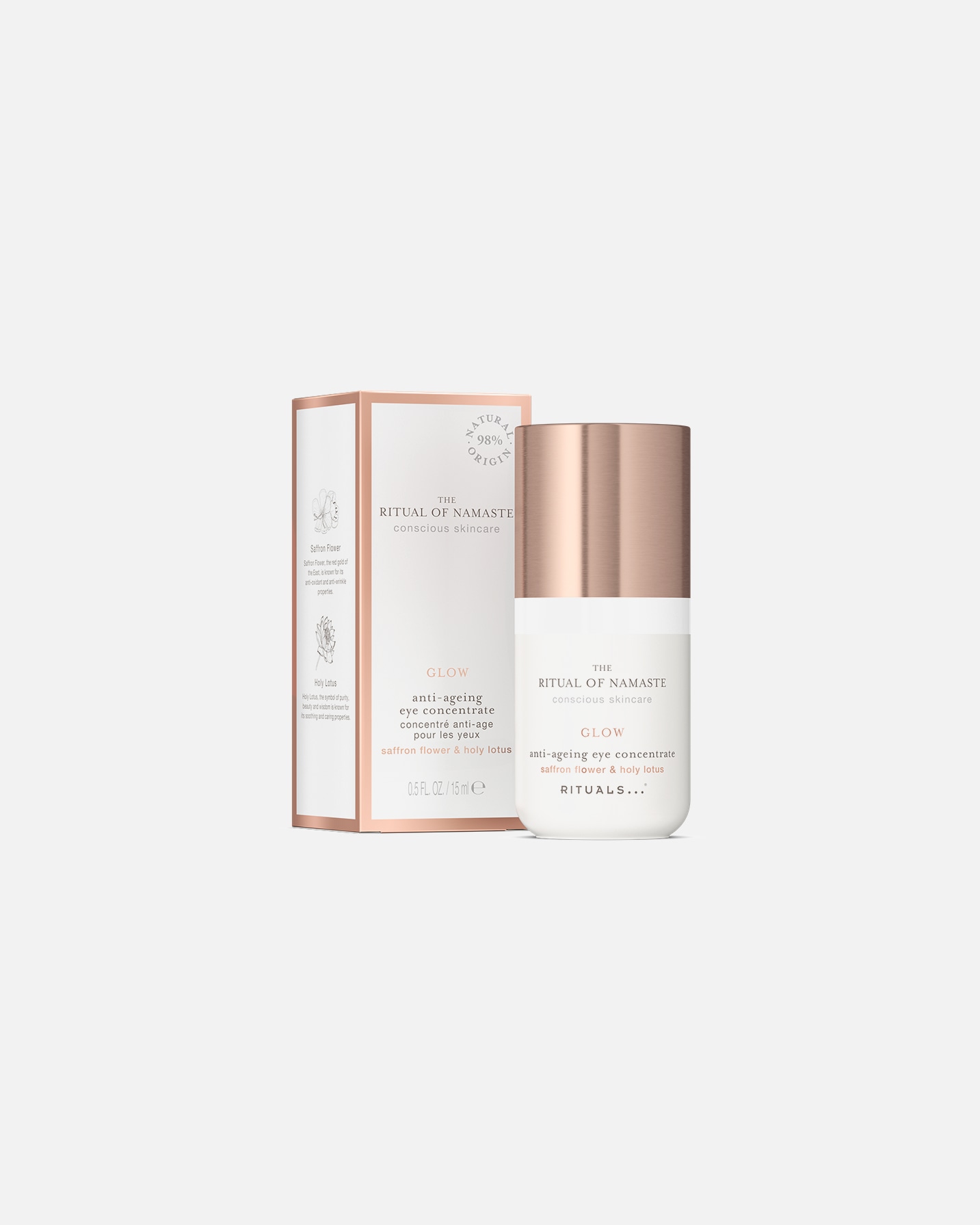 Paakių serumas UnisexRitualsThe Ritual of NamasteThe Ritual of Namaste Anti-Ageing Eye Concentrate15ml