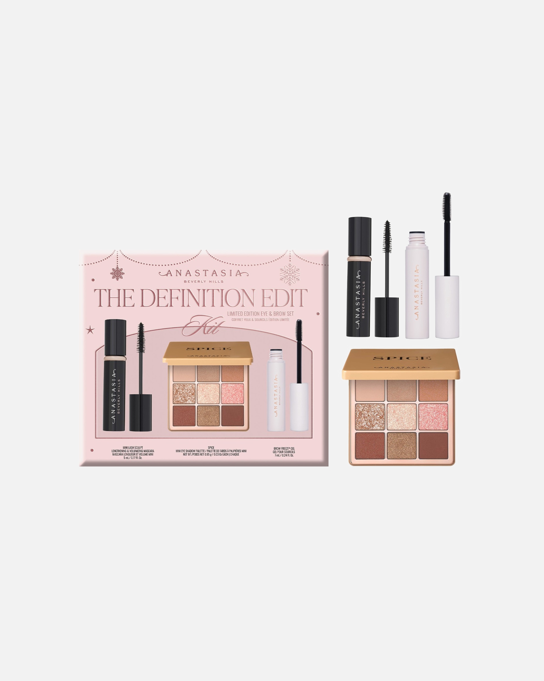 Akių makiažo rinkinys UnisexAnastasia Beverly HillsThe Definition Edit Kit - Eye & Brow Set1 vnt.