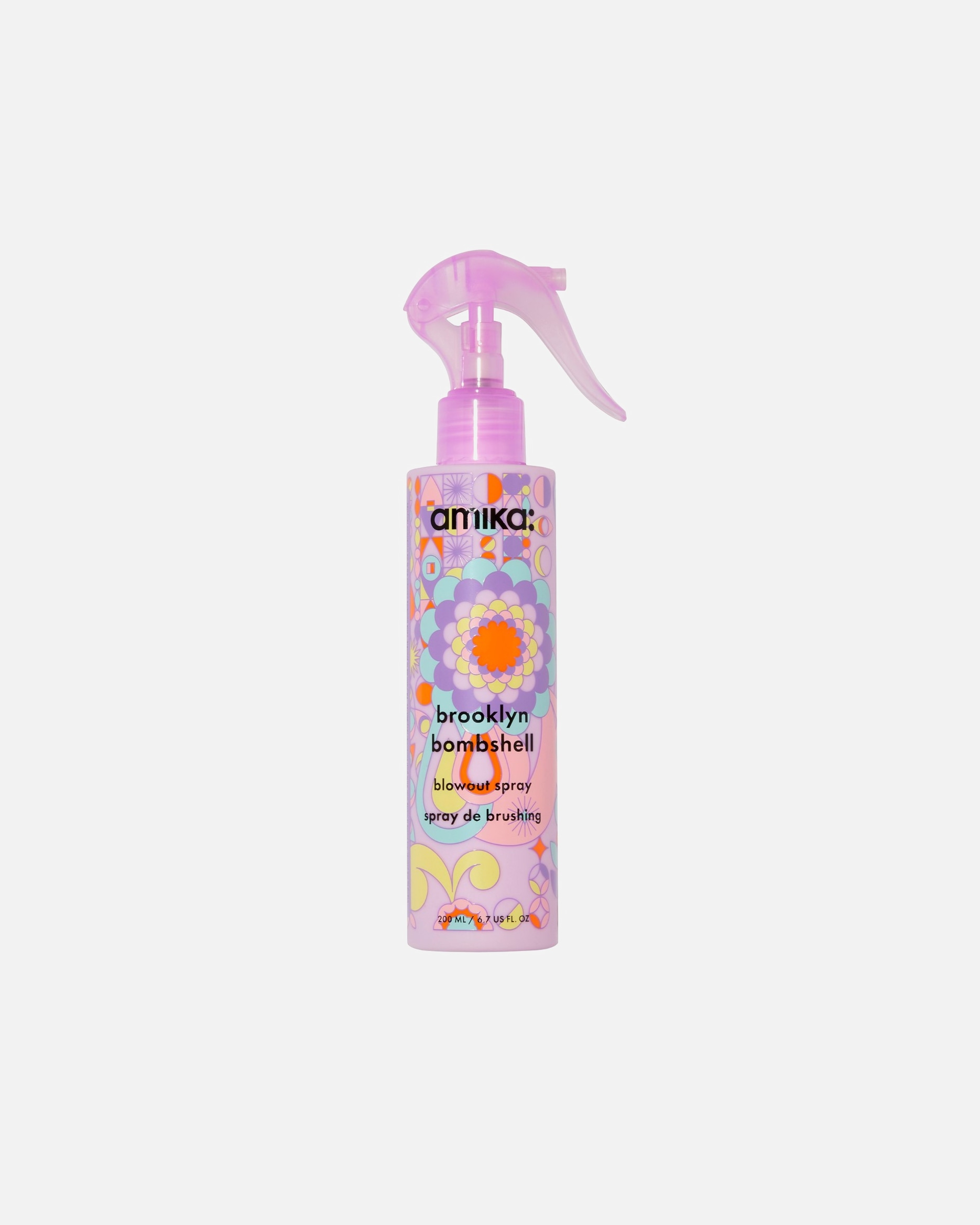 Trumpalaikiai plaukų dažai UnisexAmikaVolumeBrooklyn Bombshell Blow Dry Spray200 ml