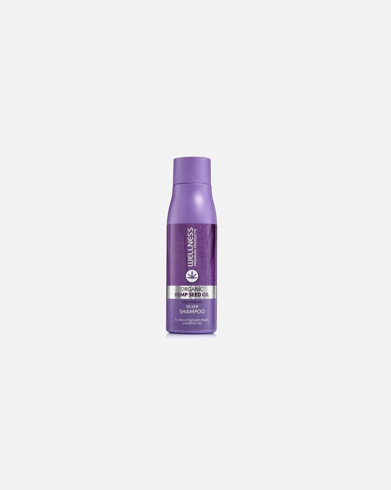 Plaukų šampūnas UnisexWellnessOrganic Hemp Seed Oil Silver Shampoo500 ml