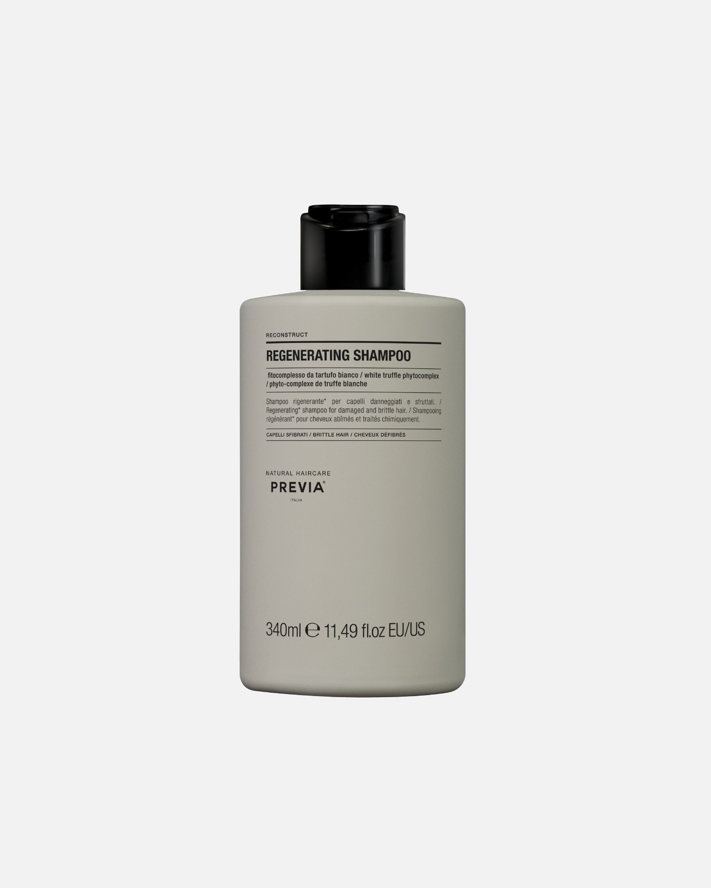 Plaukų šampūnas UnisexPREVIADefault Brand LineRECONSTRUCT REGENERATING SHAMPOO340 ml