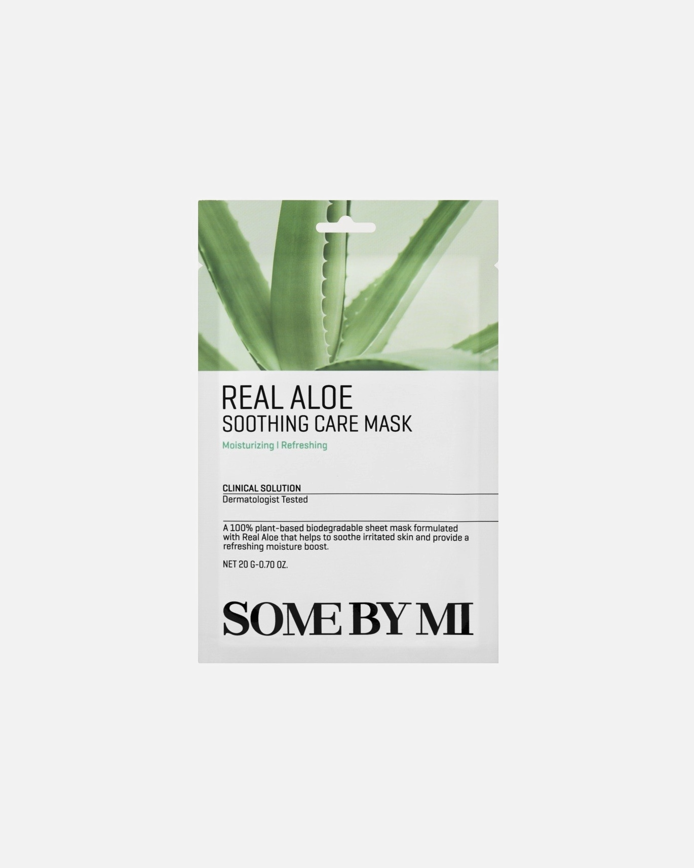 Lakštinė veido kaukė UnisexSOME BY MIReal Aloe Soothing Care Mask1 vnt.