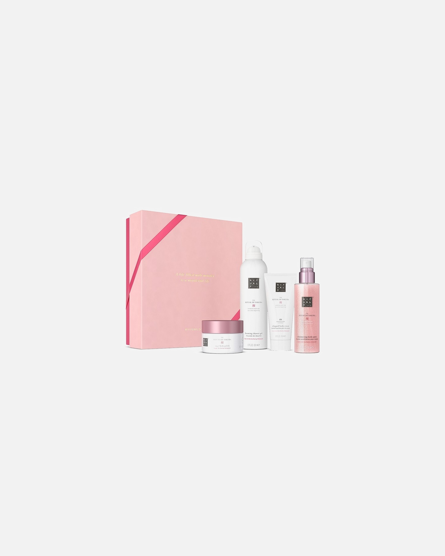 Kūno priežiūros rinkinys MoterimsRitualsThe Ritual of SakuraMedium Gift Set1 vnt.