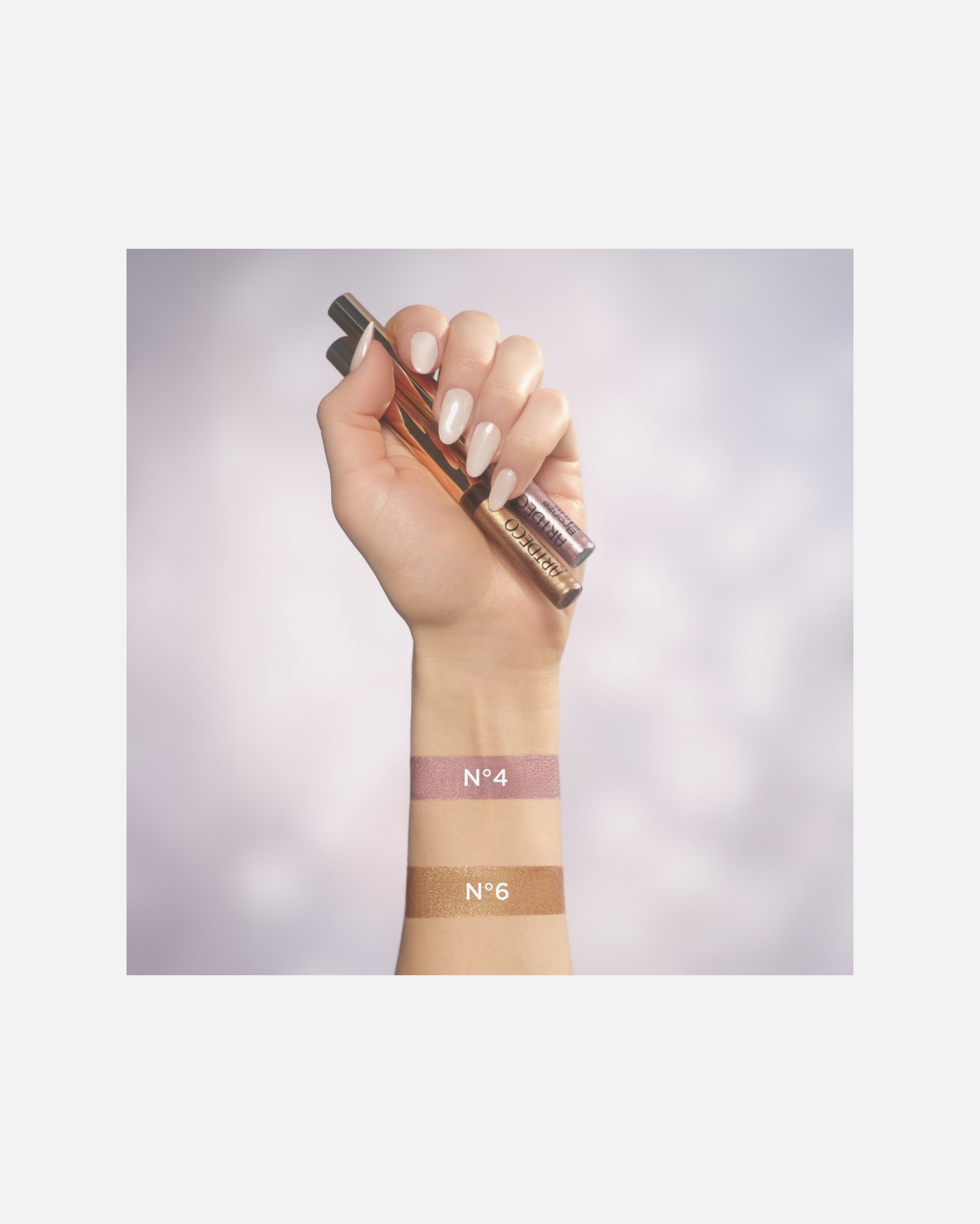 Akių apvadas MoterimsARTDECOMermaid KissBronze Glam Eye Liner4 - Glam Rose