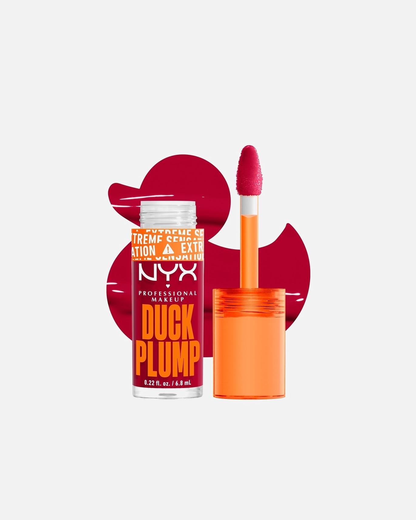 Lūpų blizgis MoterimsNYX Professional MakeupDuck Plump Lip GlossNr. 14 Hall of Flame