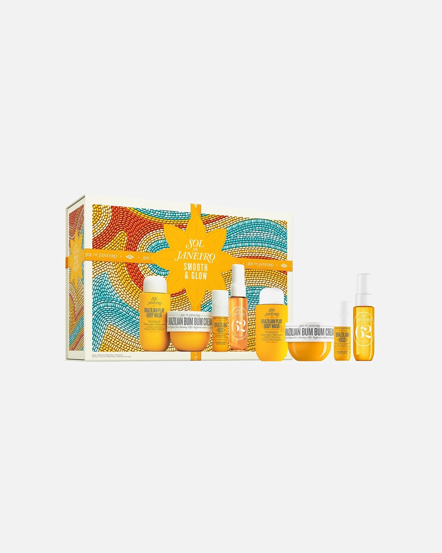 Kūno priežiūros rinkinys UnisexSol de JaneiroSmooth + Glow1 vnt.