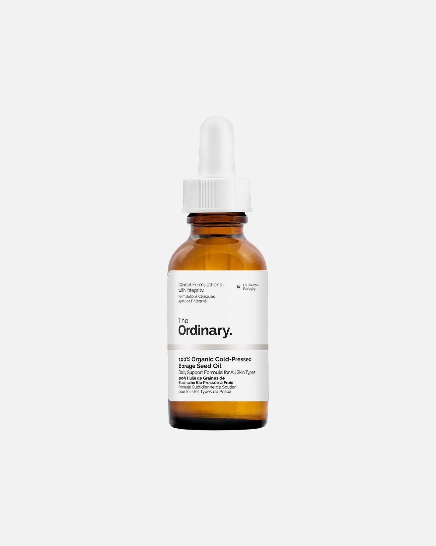 Veido aliejus UnisexThe OrdinaryHydrators and Oils100% Organic Cold Pressed Borage Seed Oil30 ml