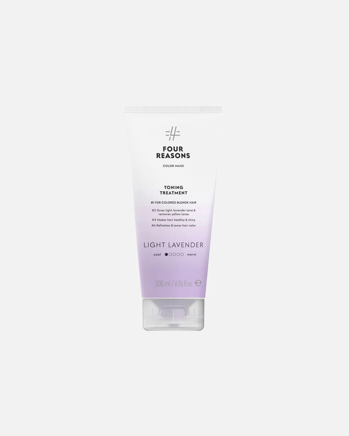 Plaukų kaukė MoterimsFour ReasonsColor MaskToning Treatment Light Lavender200 ml