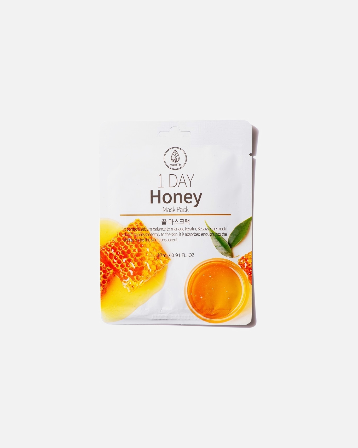 Lakštinė veido kaukė UnisexMEDBDefault Brand Line1 Day Honey Mask Pack28 g